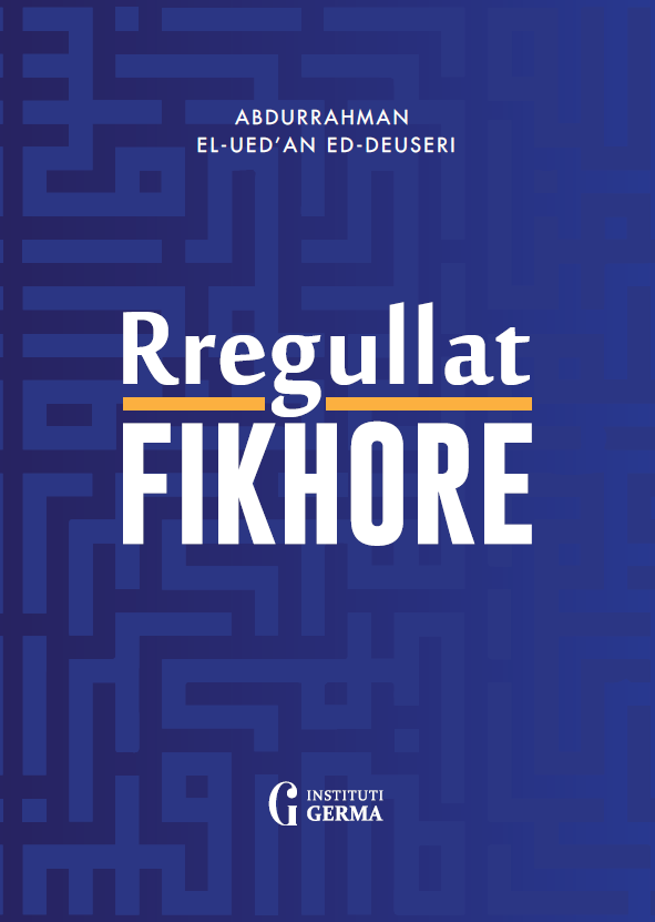 Kopertina e librit Rregullat Fikhore
